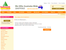 Tablet Screenshot of basicneeds.com.au